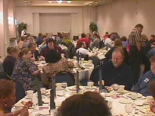 Image: view of the banquet